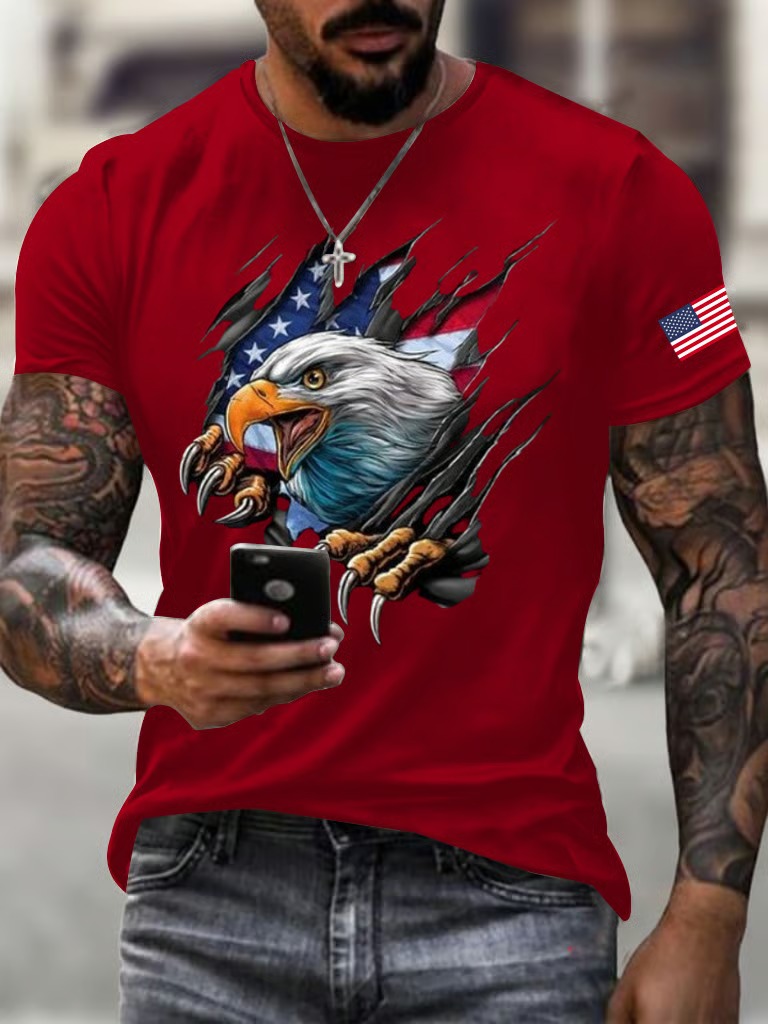 Men's America 250th Anniversary Print T-Shirt