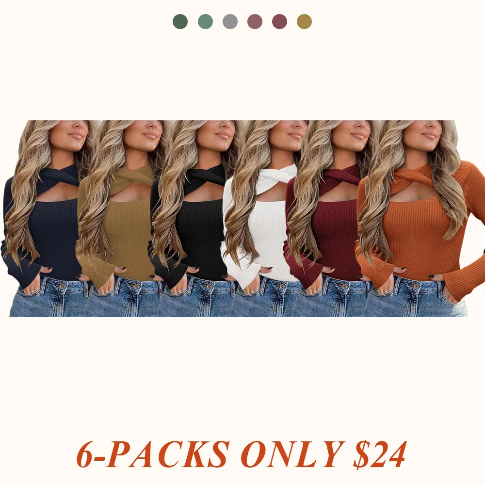 Women's Pullover Sweaters Long Sleeve