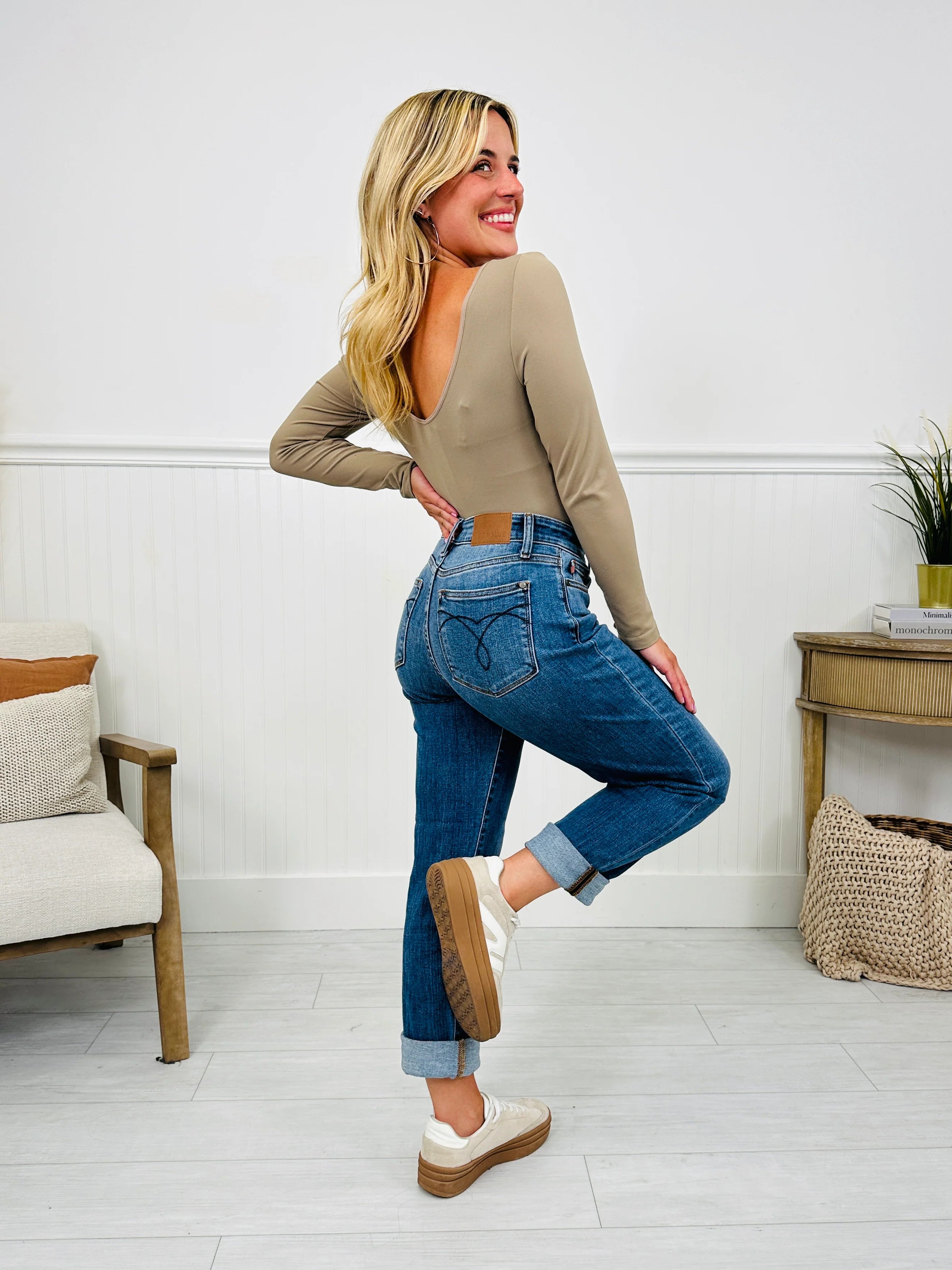 Judy Blue Through It All Boyfriend Jeans