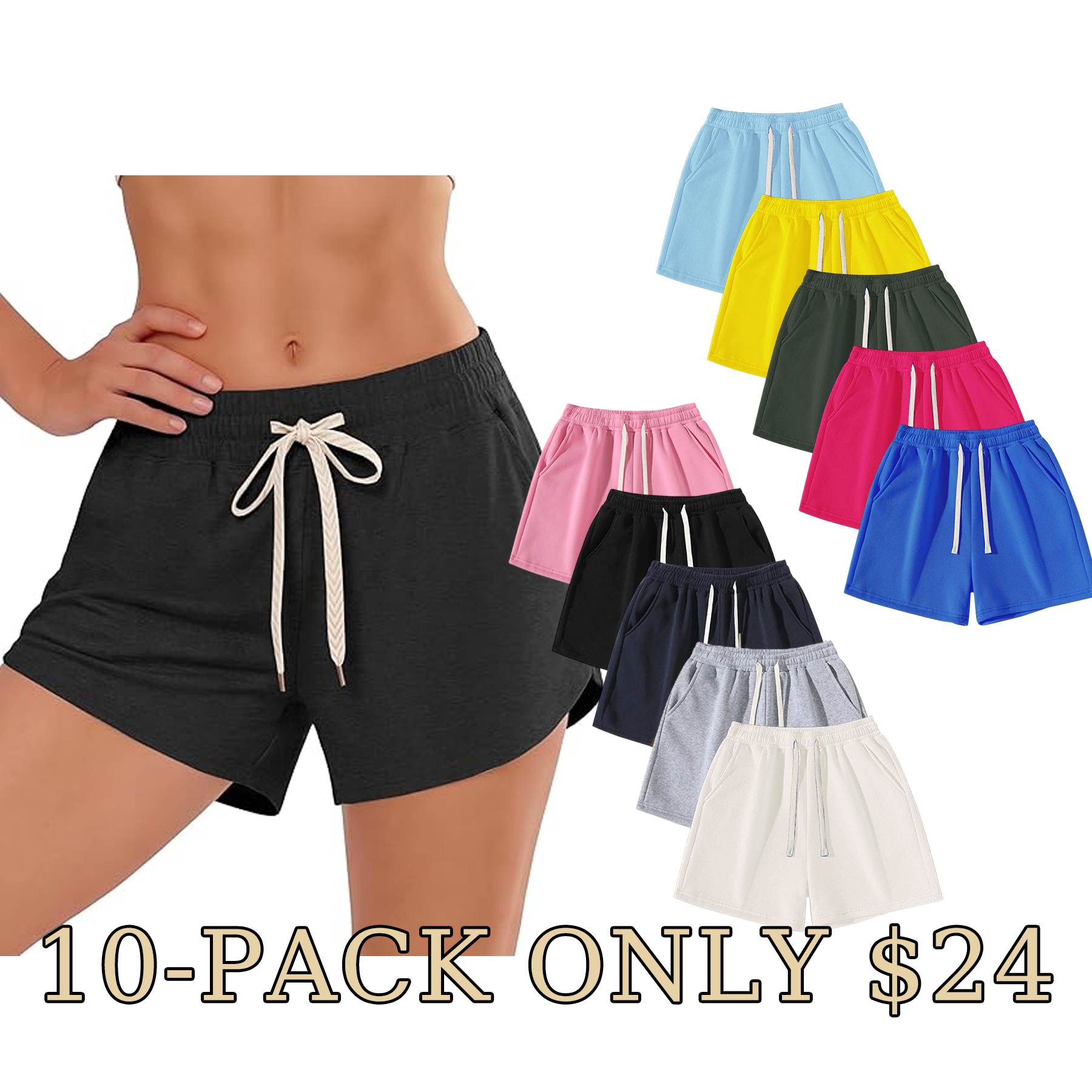 Comfort Flex Casual Sports Shorts