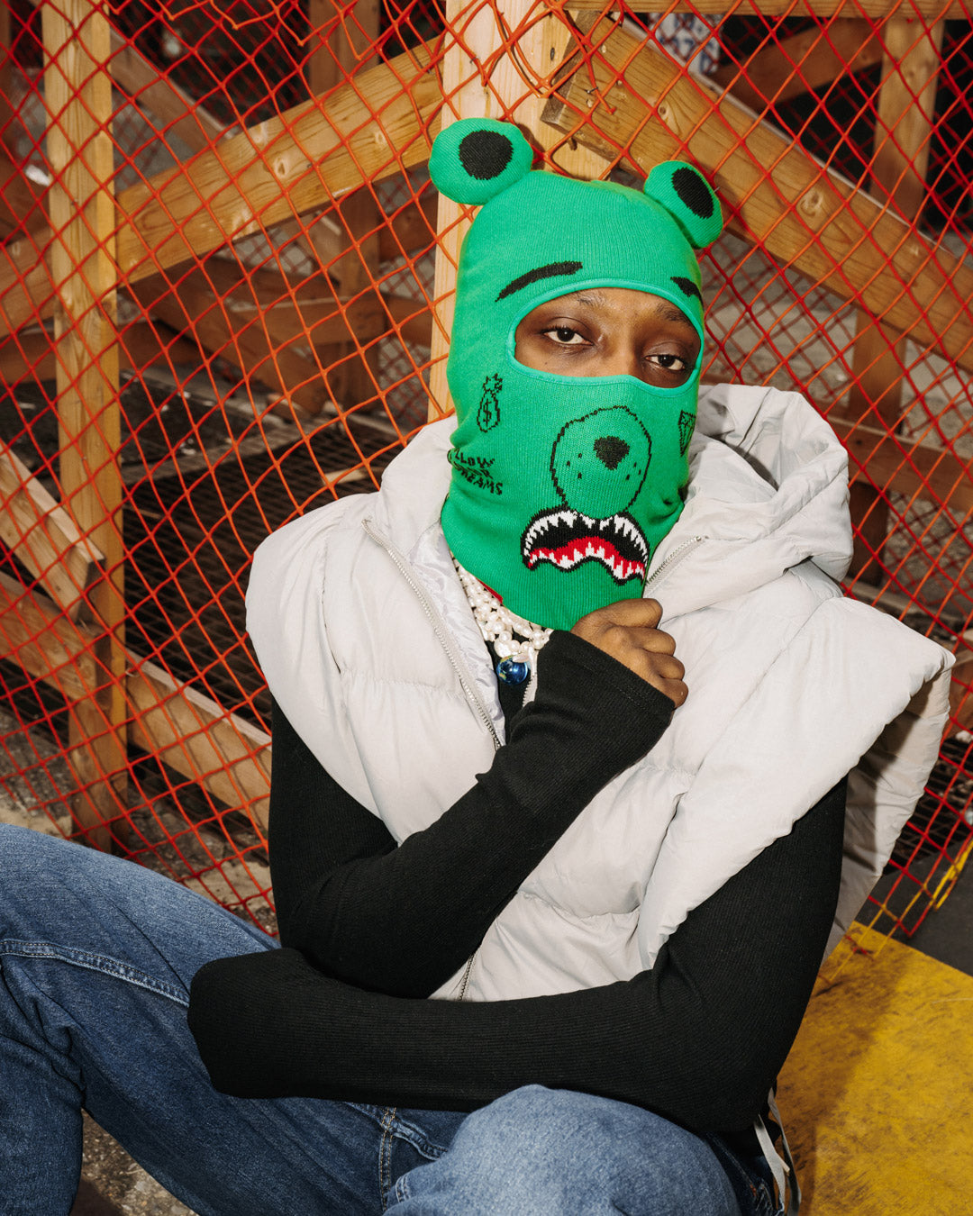 THE REAL MONEY BEAR SKI MASK