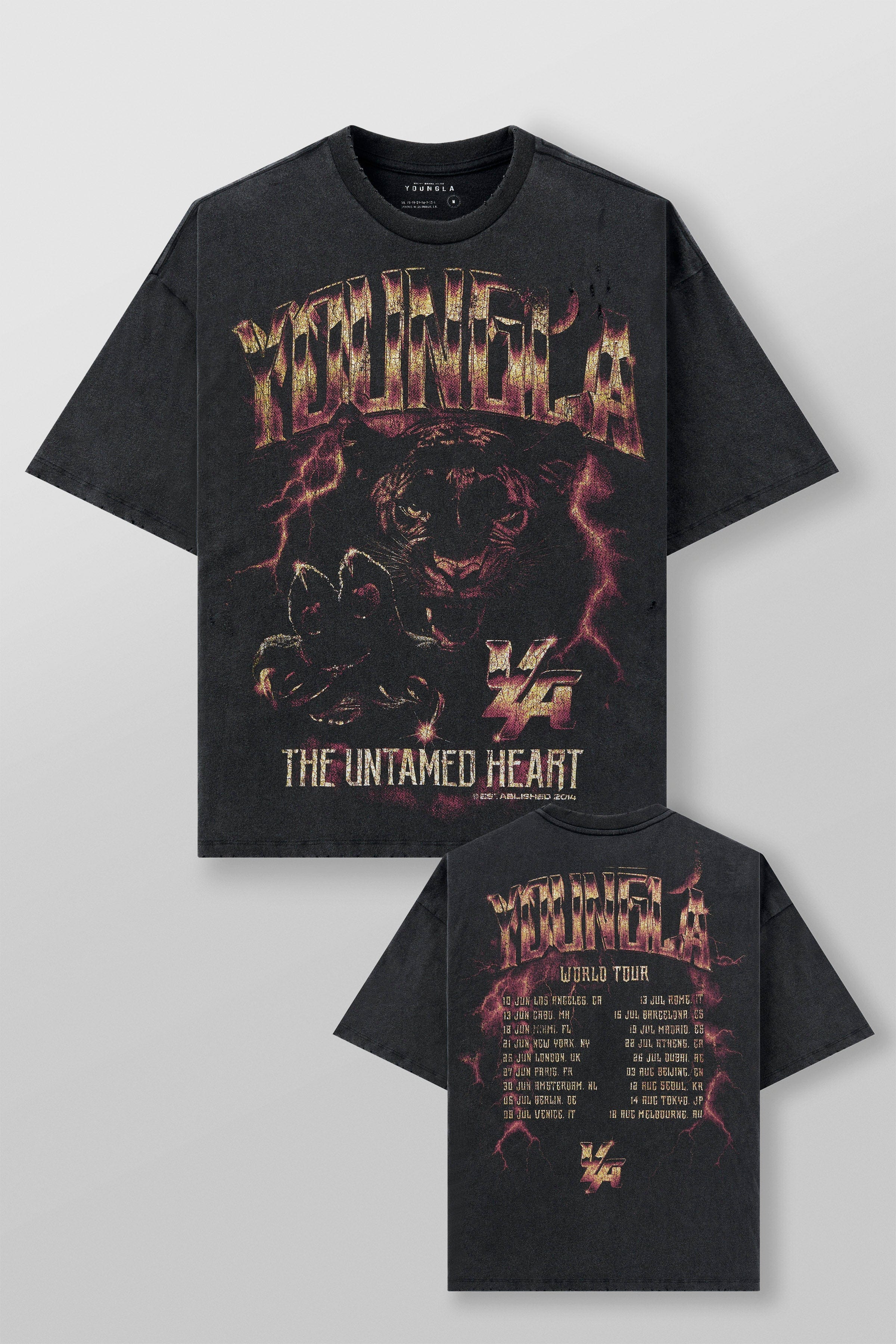 4032 - Vintage World Tour Tees