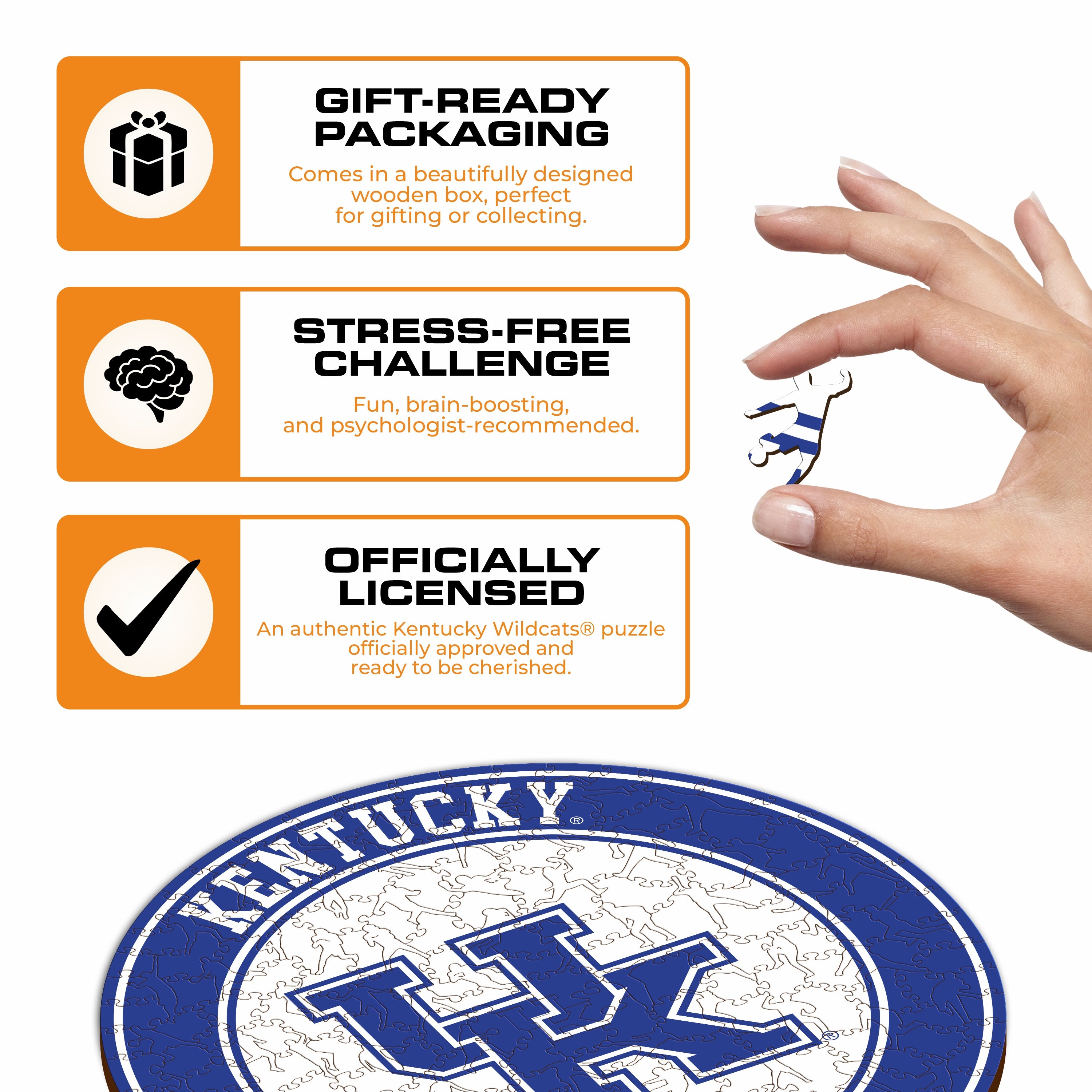 University of Kentucky - Wooden Puzzle