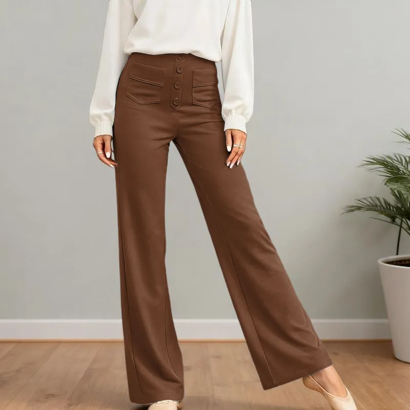 Women's High Waist Casual Pants