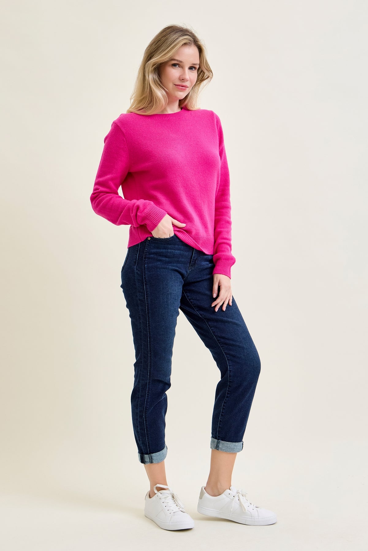 Maya High Rise Boyfriend Jeans