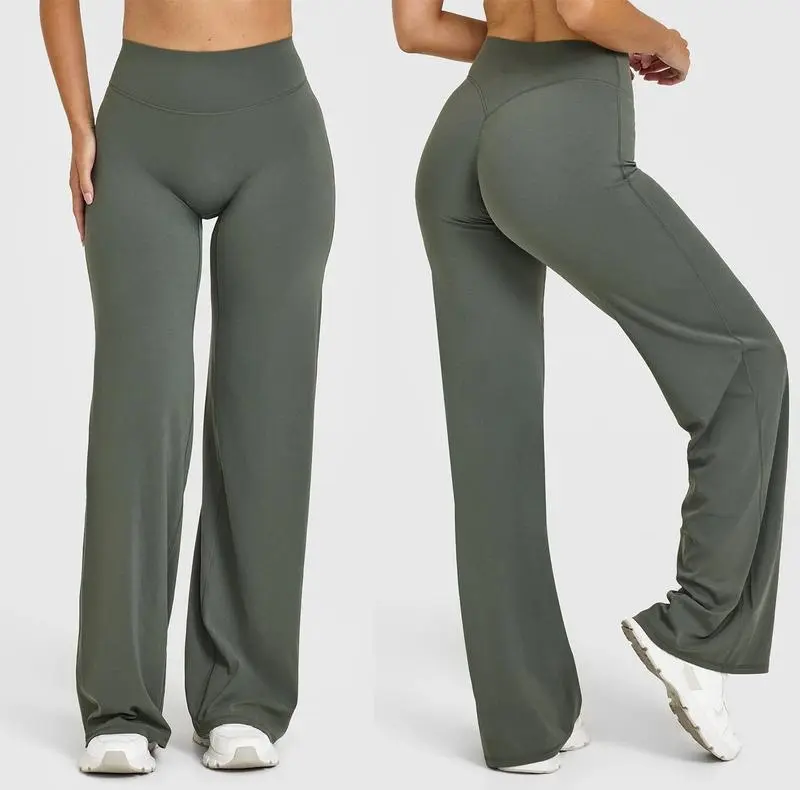 Women's Loose-Fitting High-Waisted Stretchy Pants