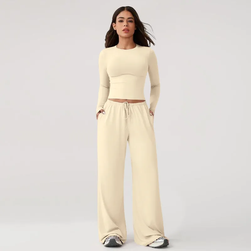 Women's 2-Piece Set With Stretchy Fabric