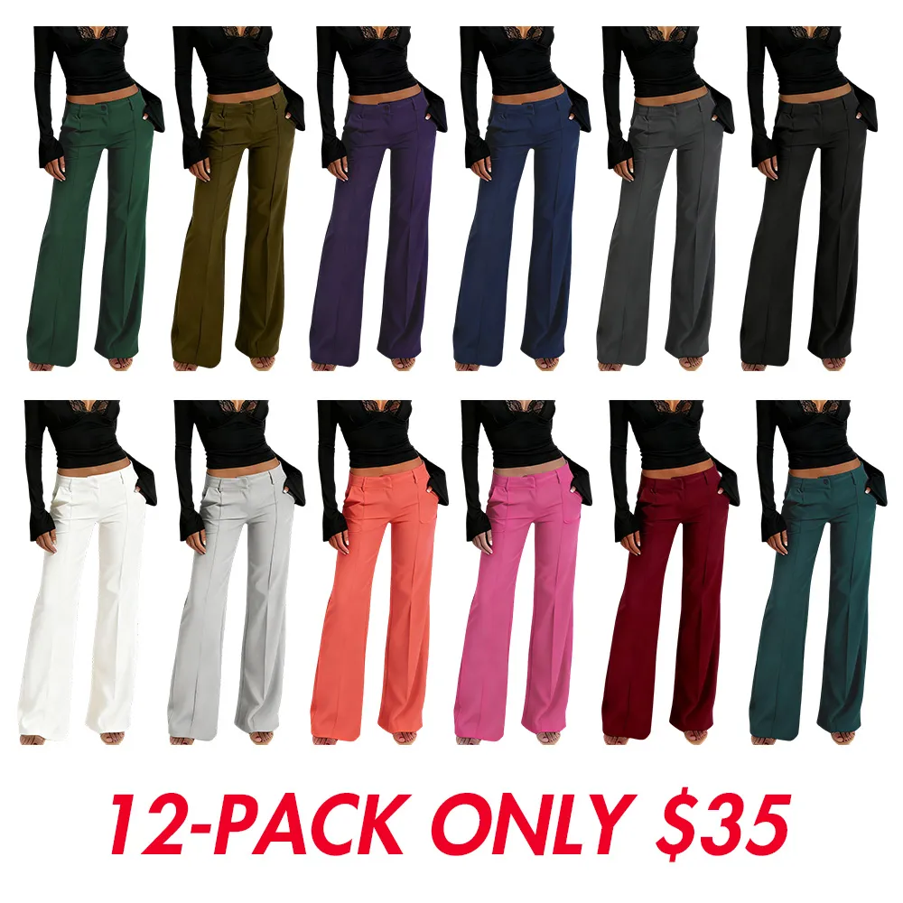 Women's casual fashion suit pants