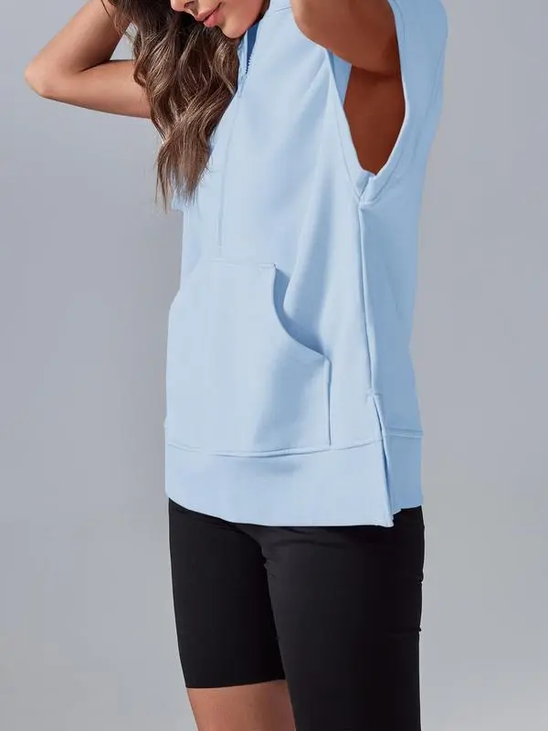 Womens Oversized Half Zip Hoodies (Less than $3 each!)