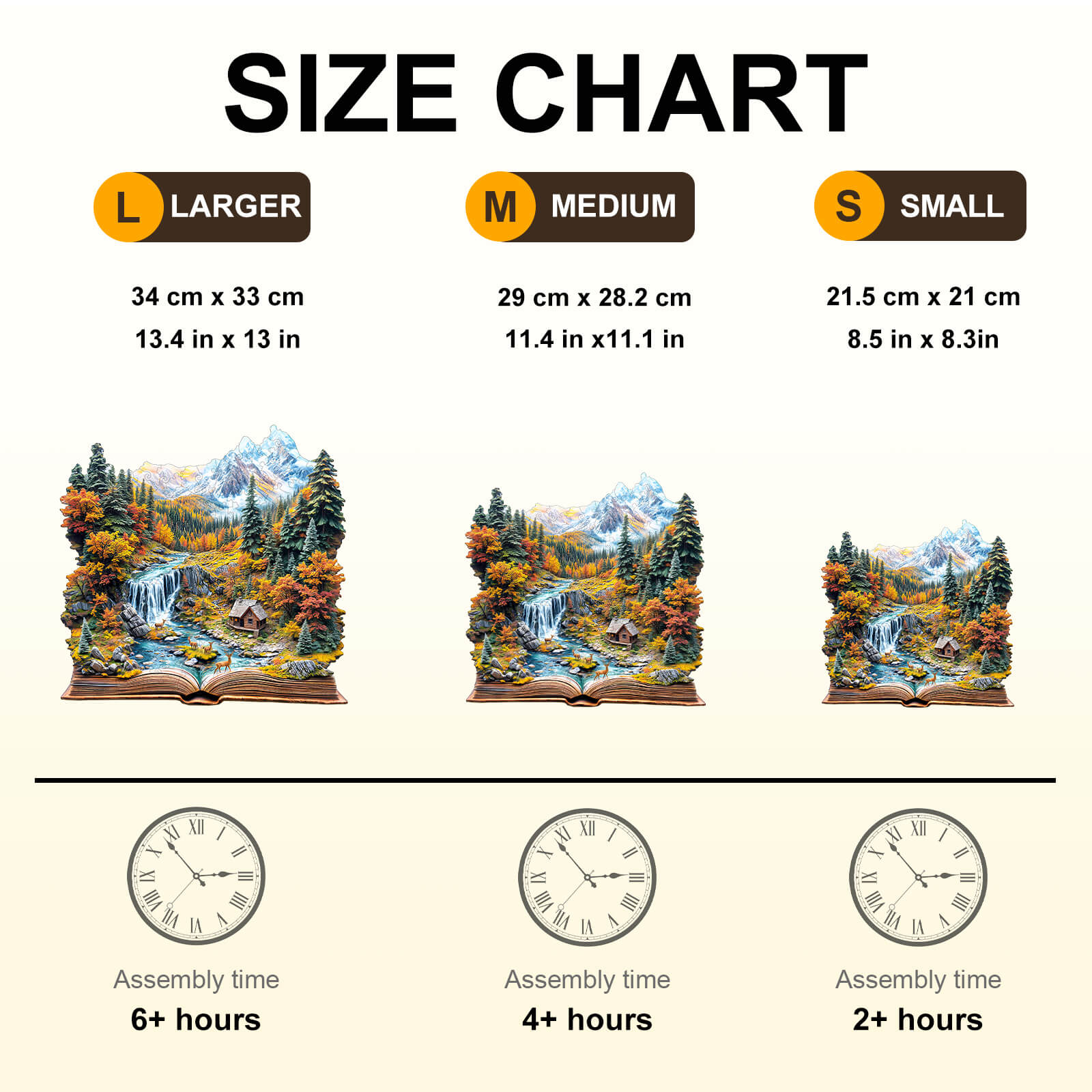 Autumn Wonderland Wooden Jigsaw Puzzle