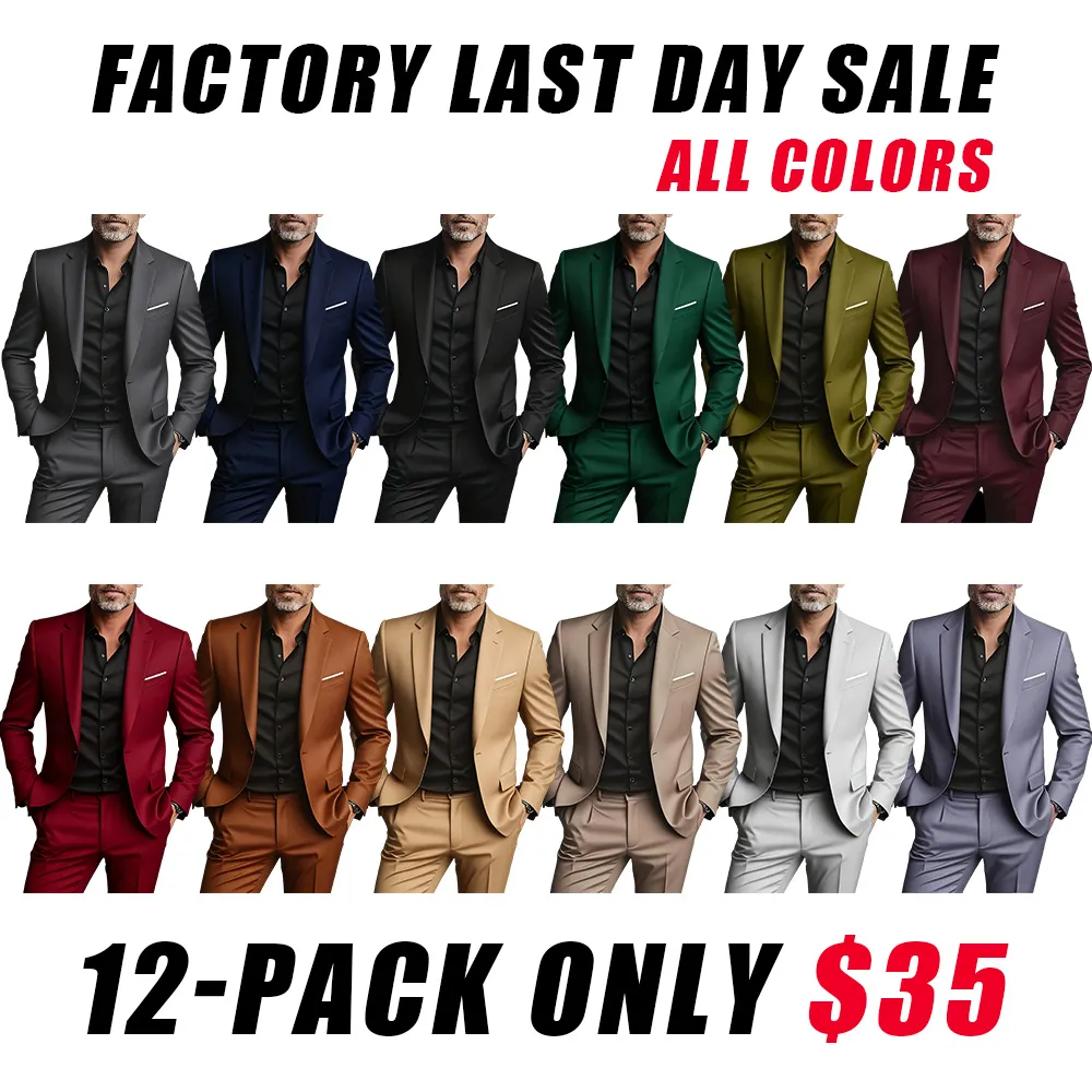 Men's two-piece formal suit