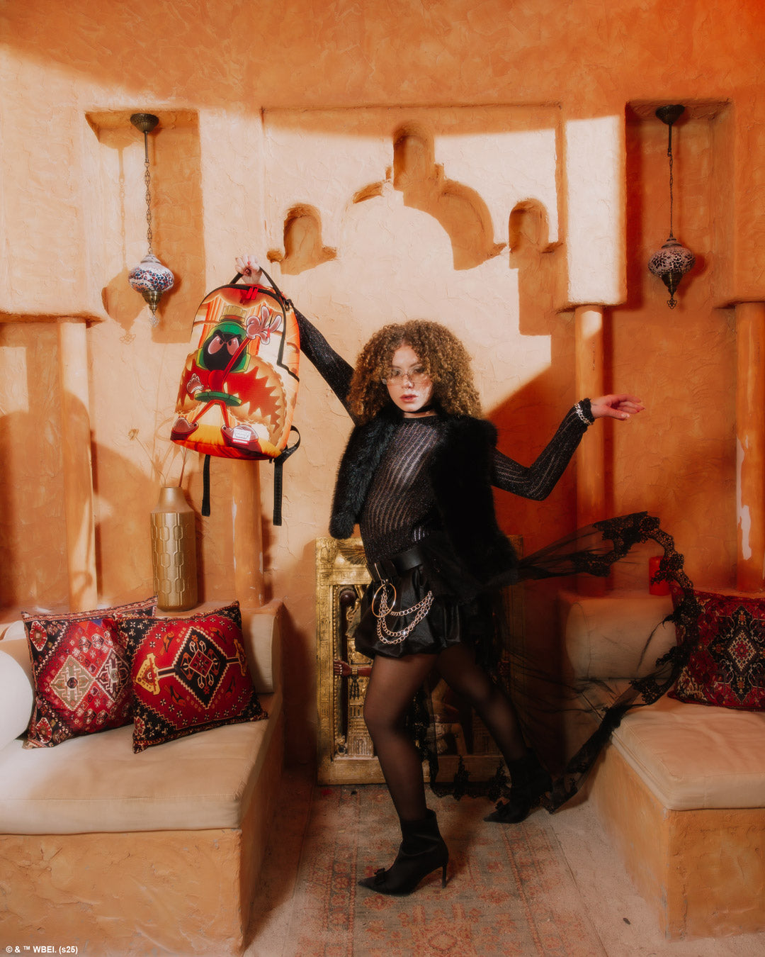 LOONEY TUNES MARVIN THE MARTIAN BLAST OFF BACKPACK