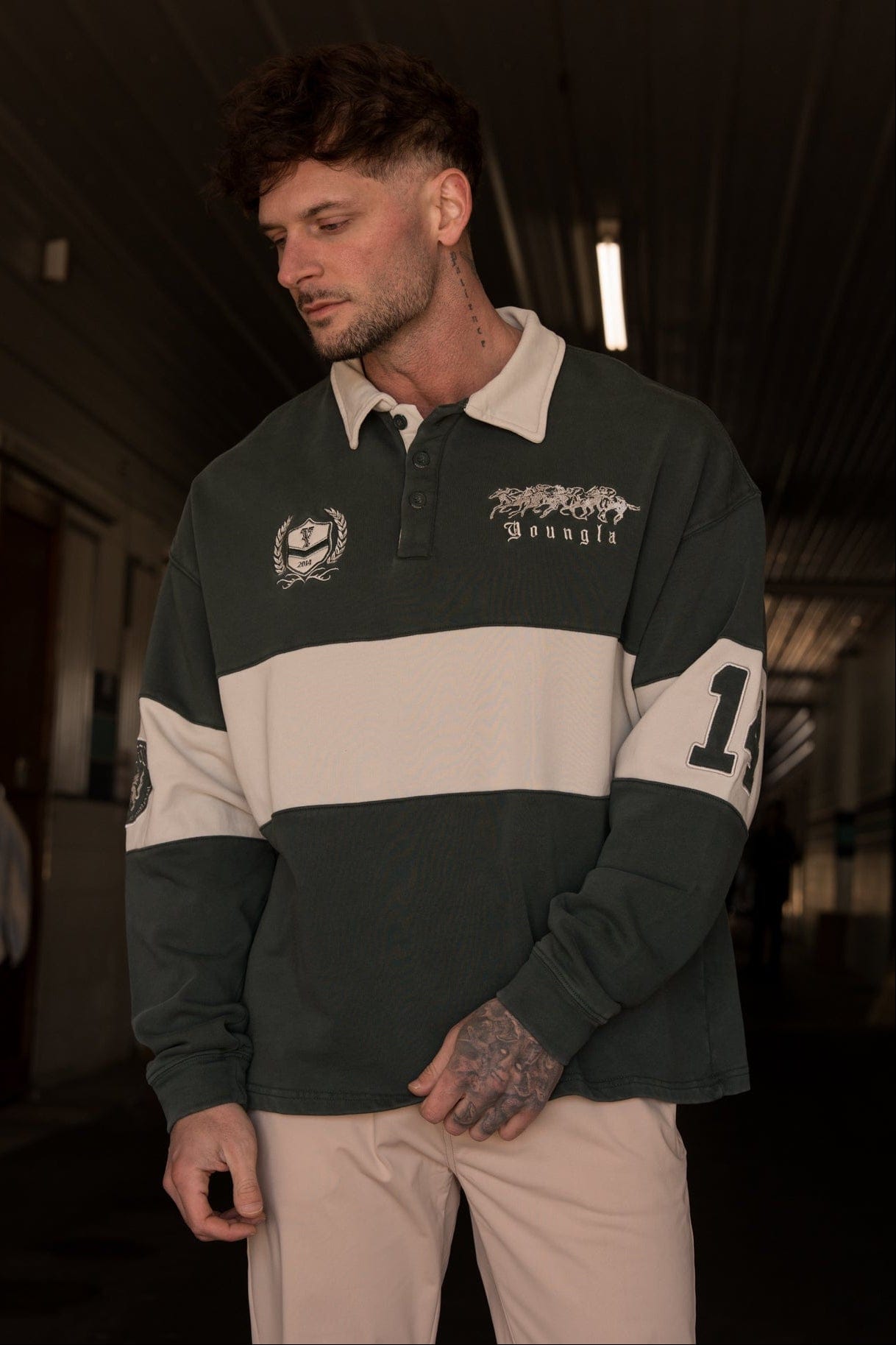 8045 - Polo Club Oversized Longsleeves