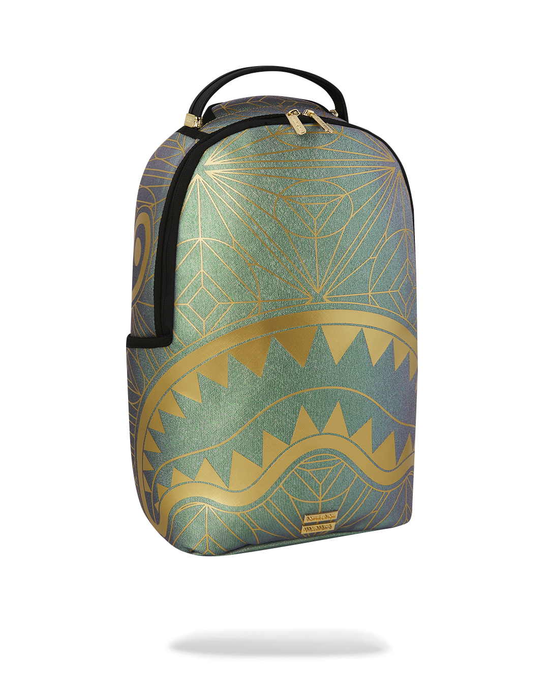 FOUNDATION CRYSTAL IRIDESCENT SHARK BACKPACK