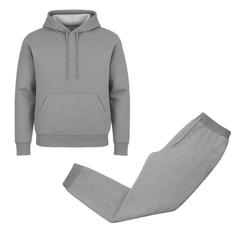 Men's Fleece-Lined Hoodie & Jogger Sets