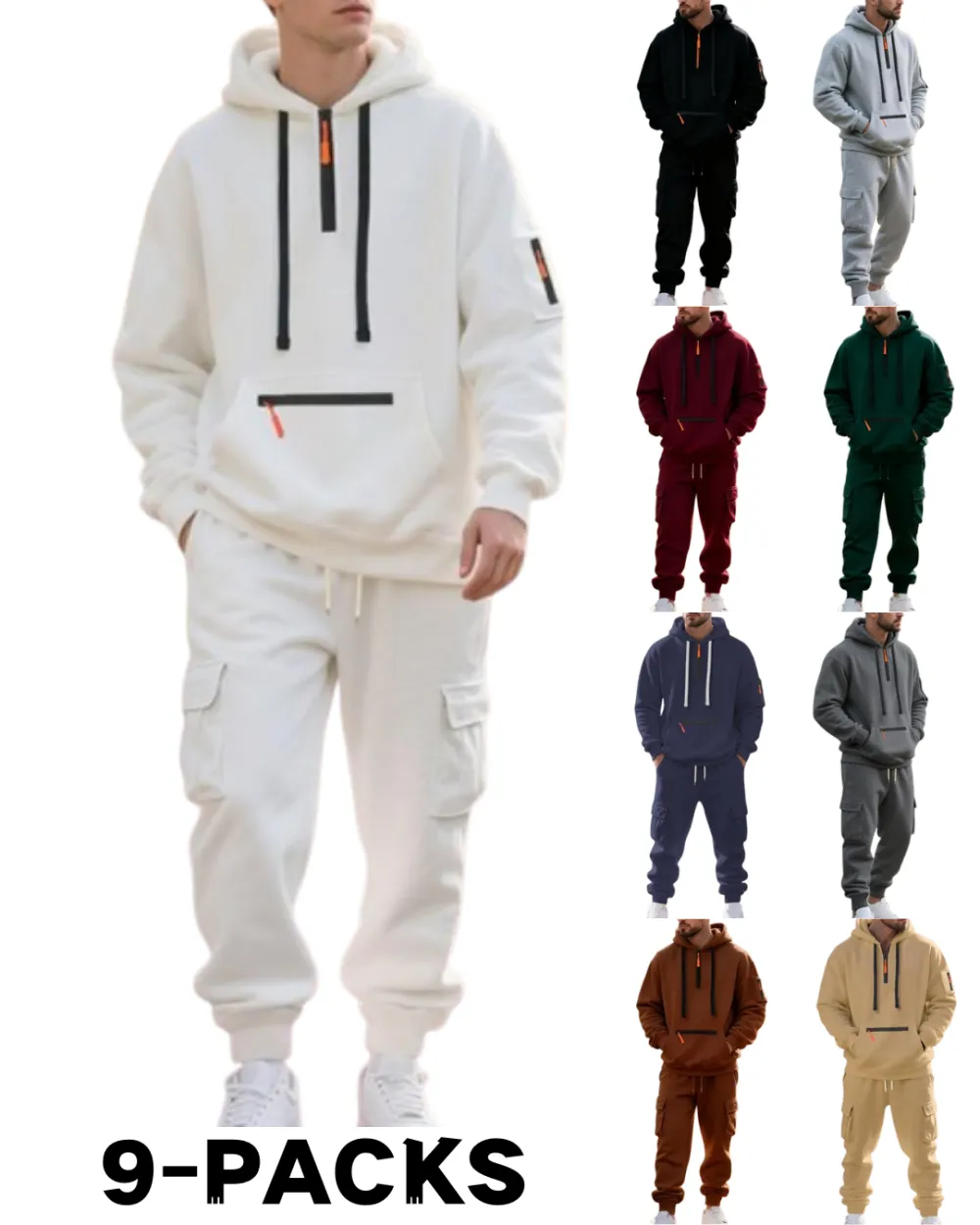 Men’s Multi-Pocket Winter Suit