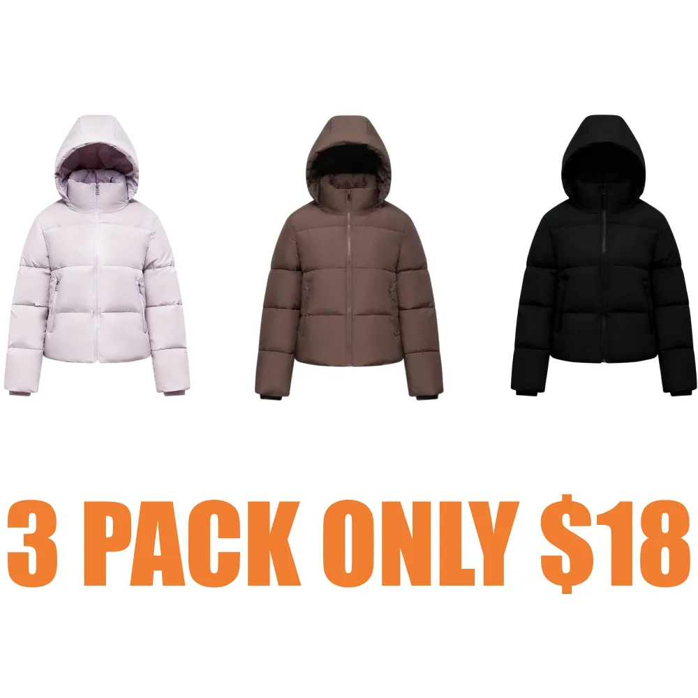 Womenswear Winter Comfort Minimalist Puffer Jackets