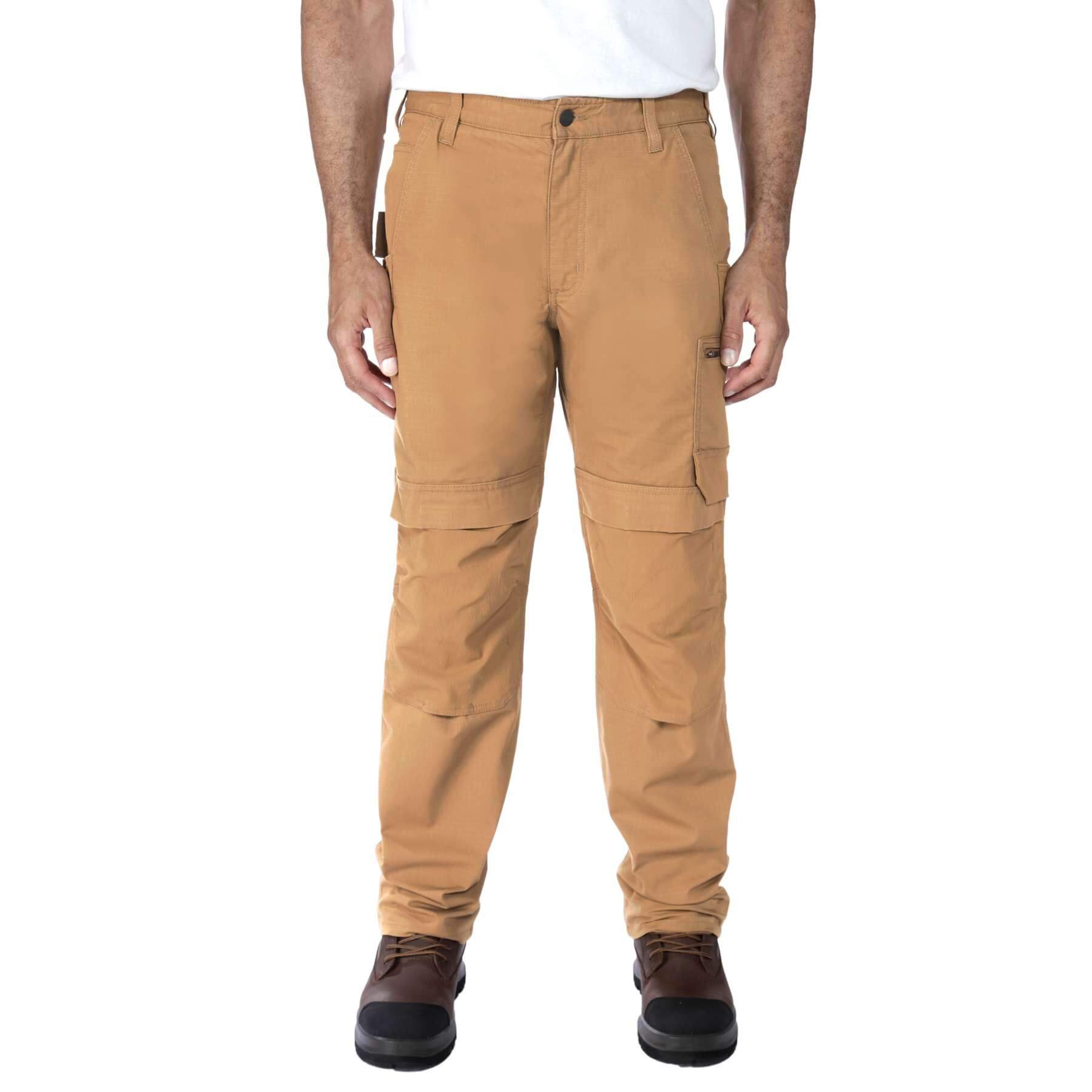 CHT Steel Rugged Flex Relaxed Fit Ripstop Double-Front Multi-Pocket Trousers 105074