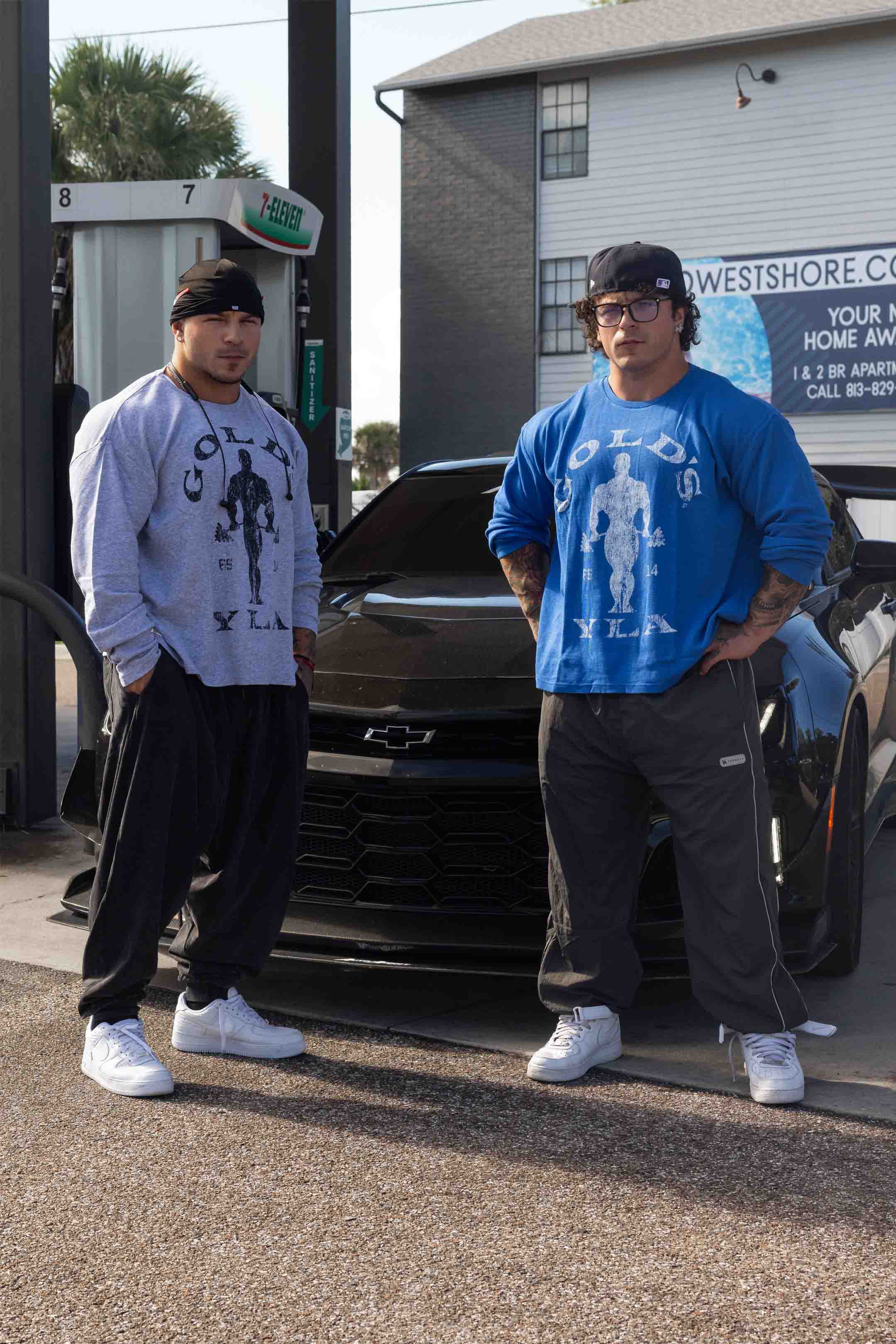 8047 - Gold's Gym Thermal Longsleeves