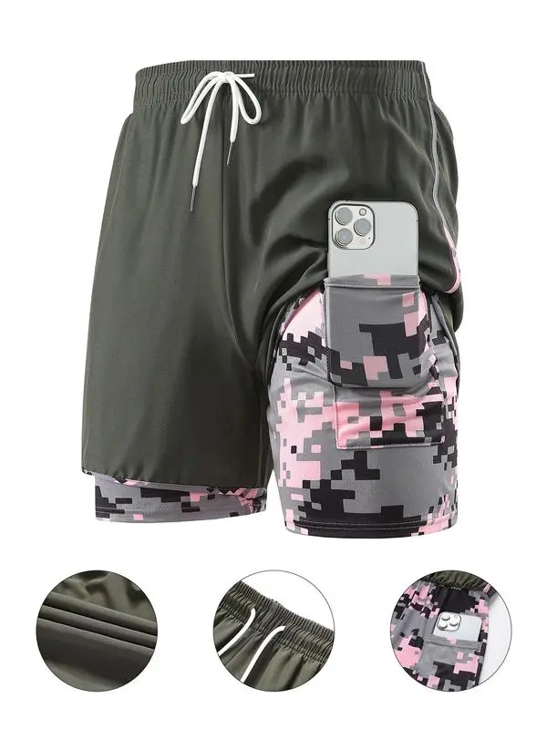 Camo Print Gym Shorts (Just $3 Each!)
