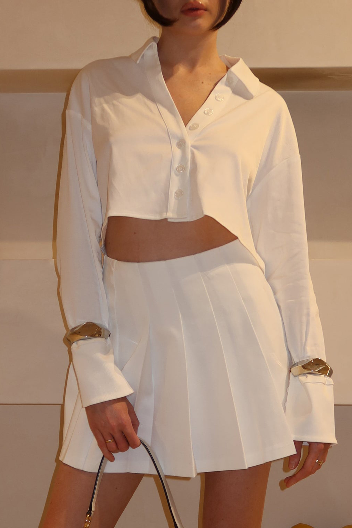 Cotton Button Up Shirt