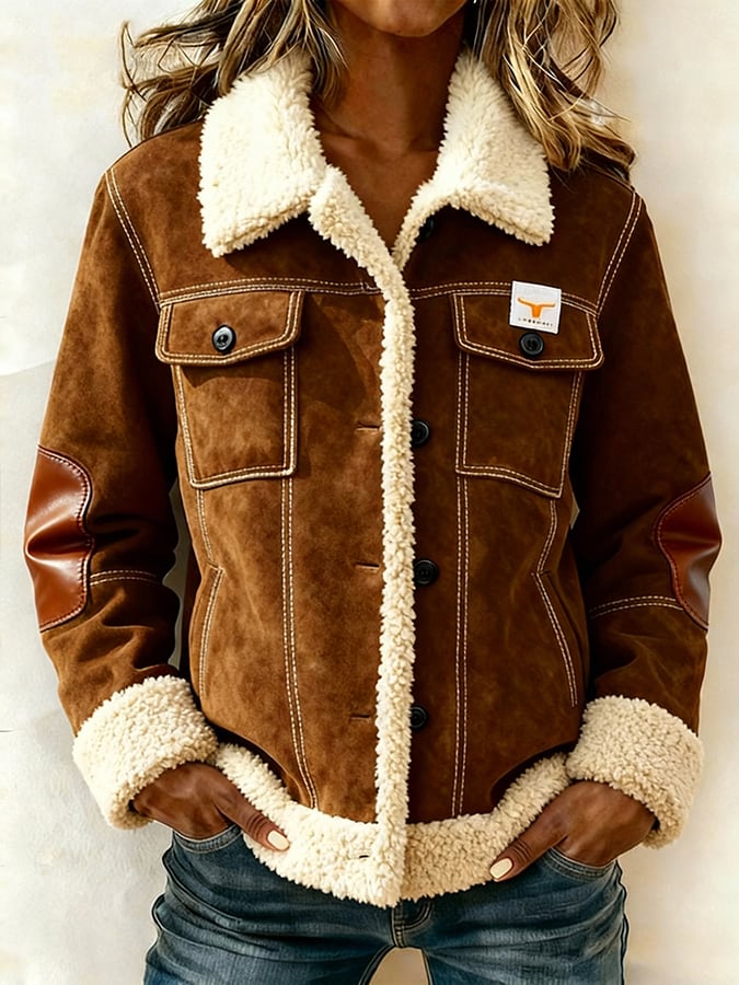 Women's Casual Fleece Warm Jacket