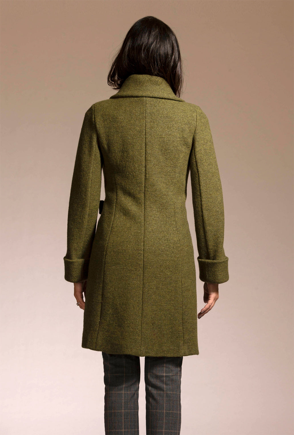 LODEN COWL NECK COAT