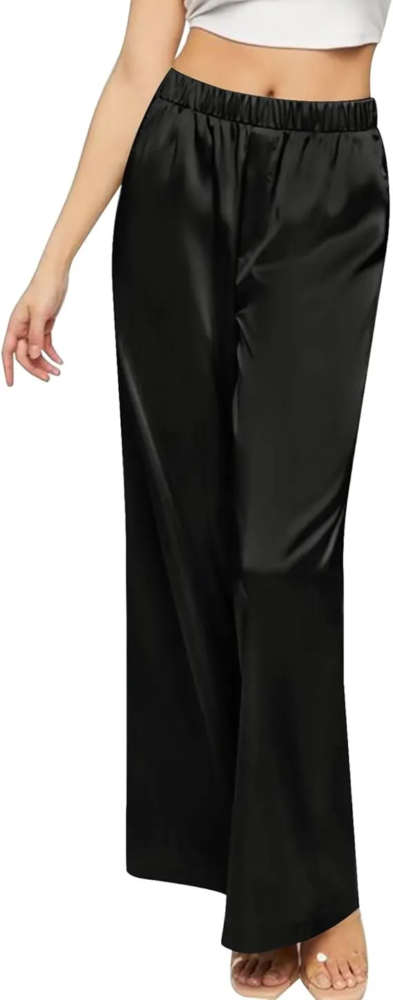 Women's Silk Trousers