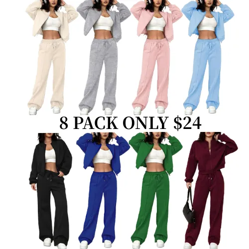 Women's Two-piece Set Solid