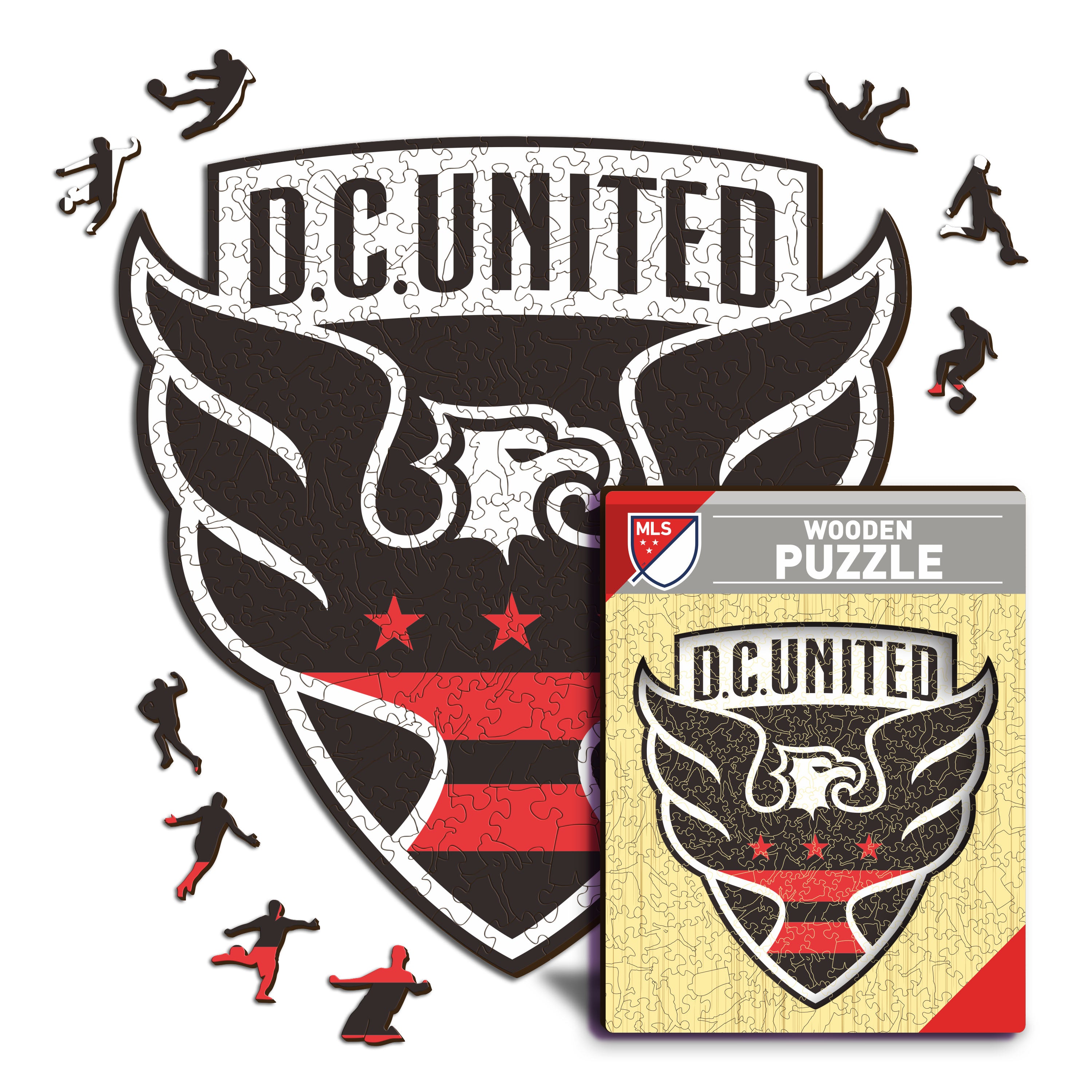 DC United® Logo - Wooden Puzzle