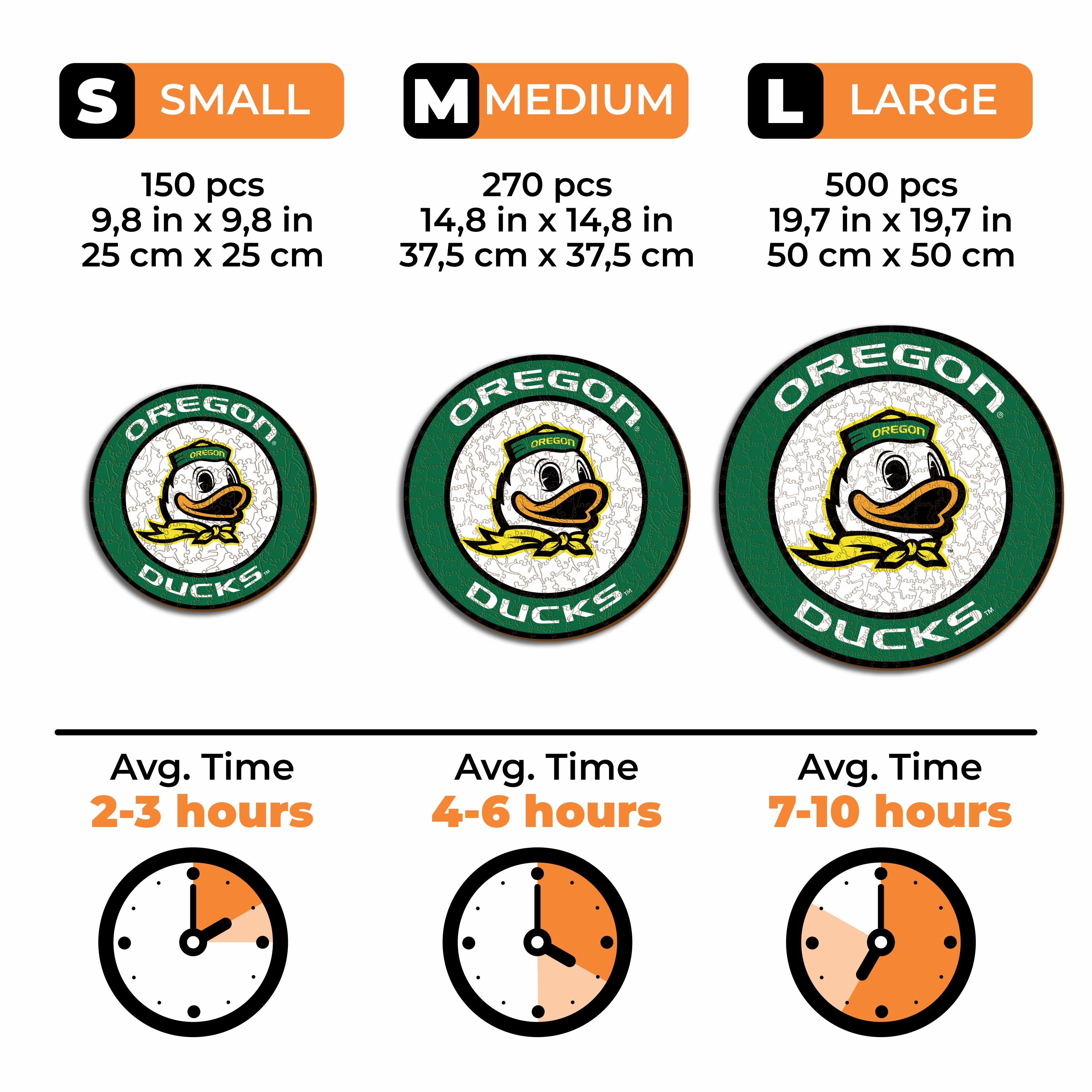University of Oregon - Wooden Puzzle