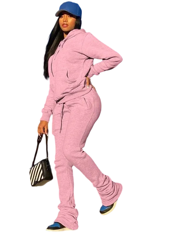 Womens Sweatshirt 2 Piece Pants Set