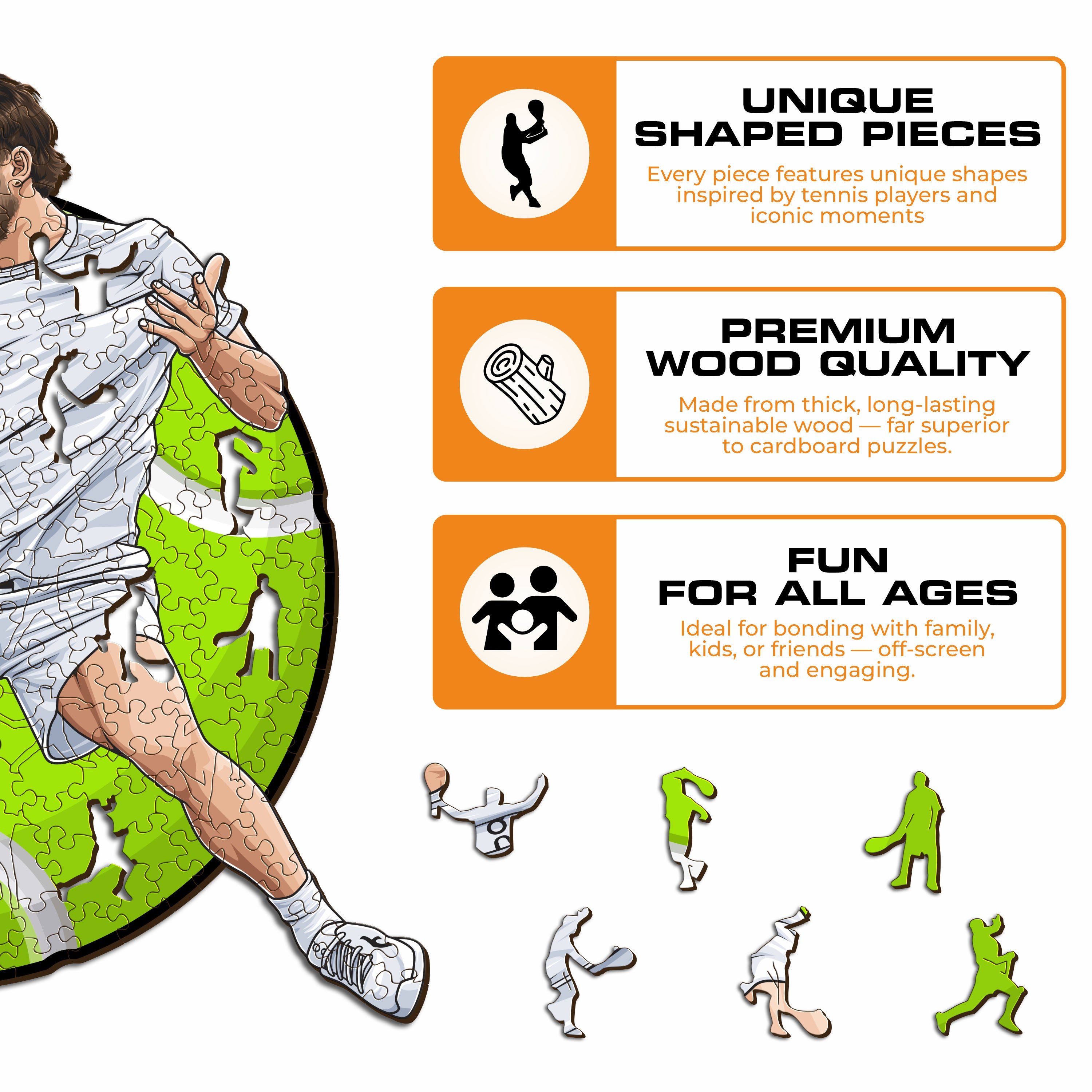 Flavio Cobolli - Wooden Puzzle