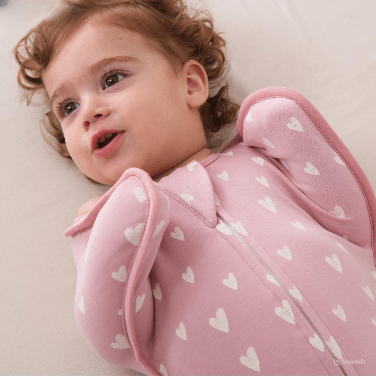 Sleeveless Summer Baby Swaddle with 2-Way Zipper