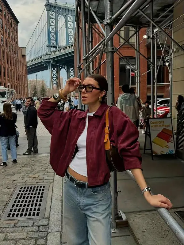 Casual Loose Fit Short Jacket