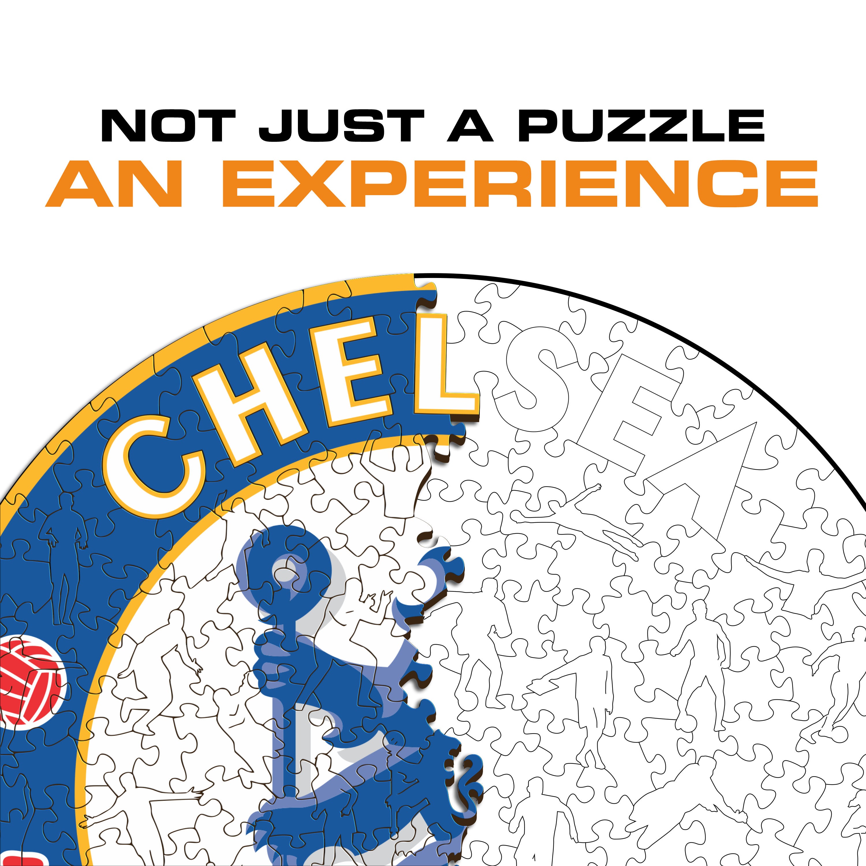 Chelsea FC® Logo - Wooden Puzzle