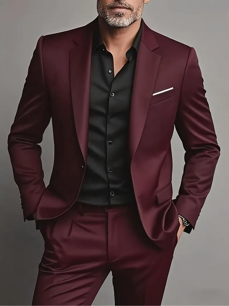 Men's two-piece formal suit