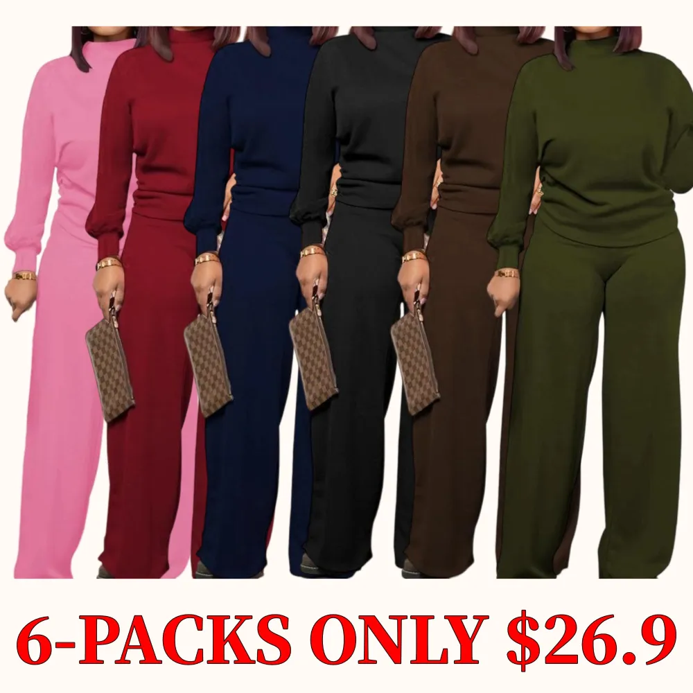 Women's fashionable two-piece winter suit