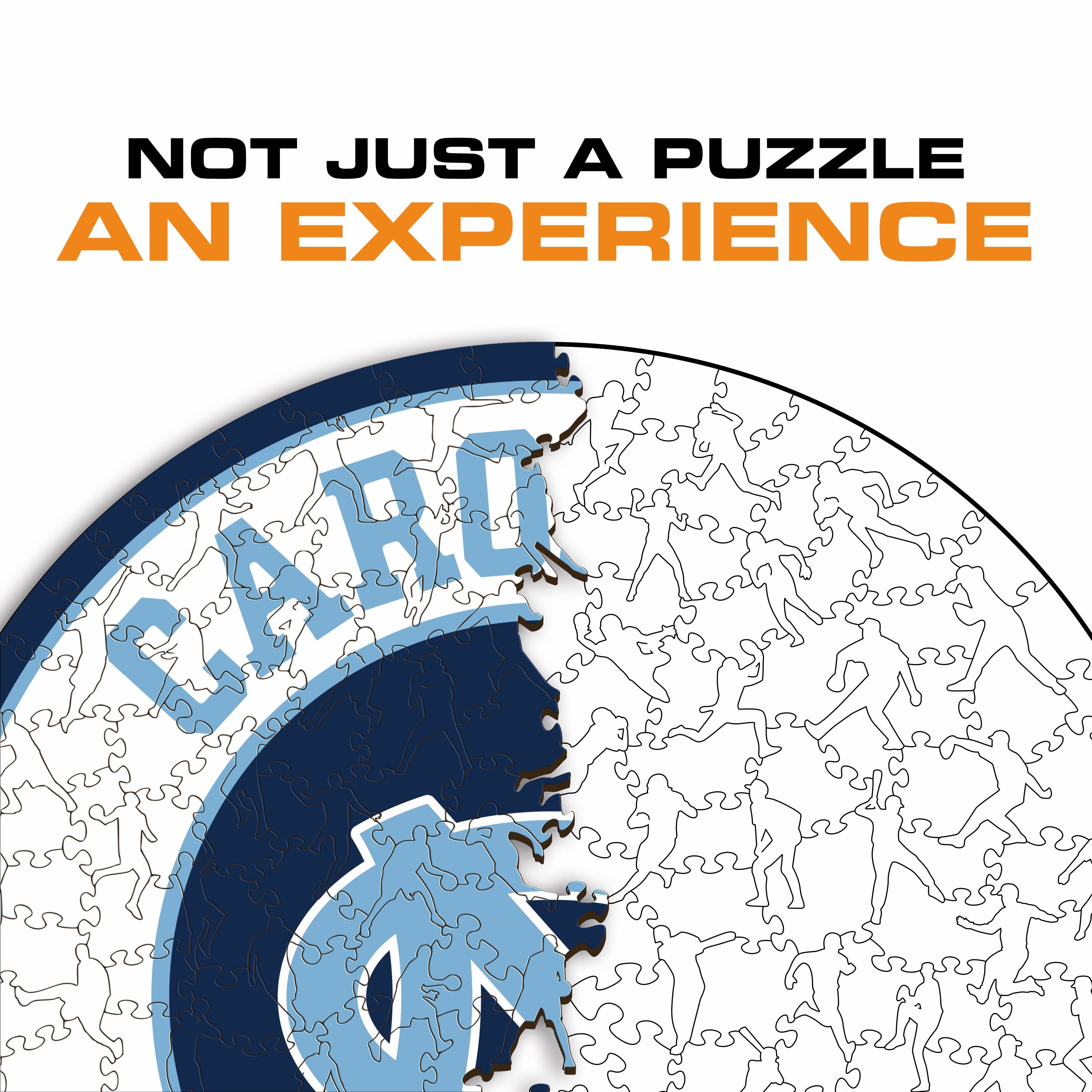 University of North Carolina - Wooden Puzzle