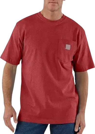 🔥Last Day Promotion!CHT Men's K87 Workwear Loose Fit Heavyweight Short-Sleeve Pocket T-Shirt (Also Available in Big & Tall)