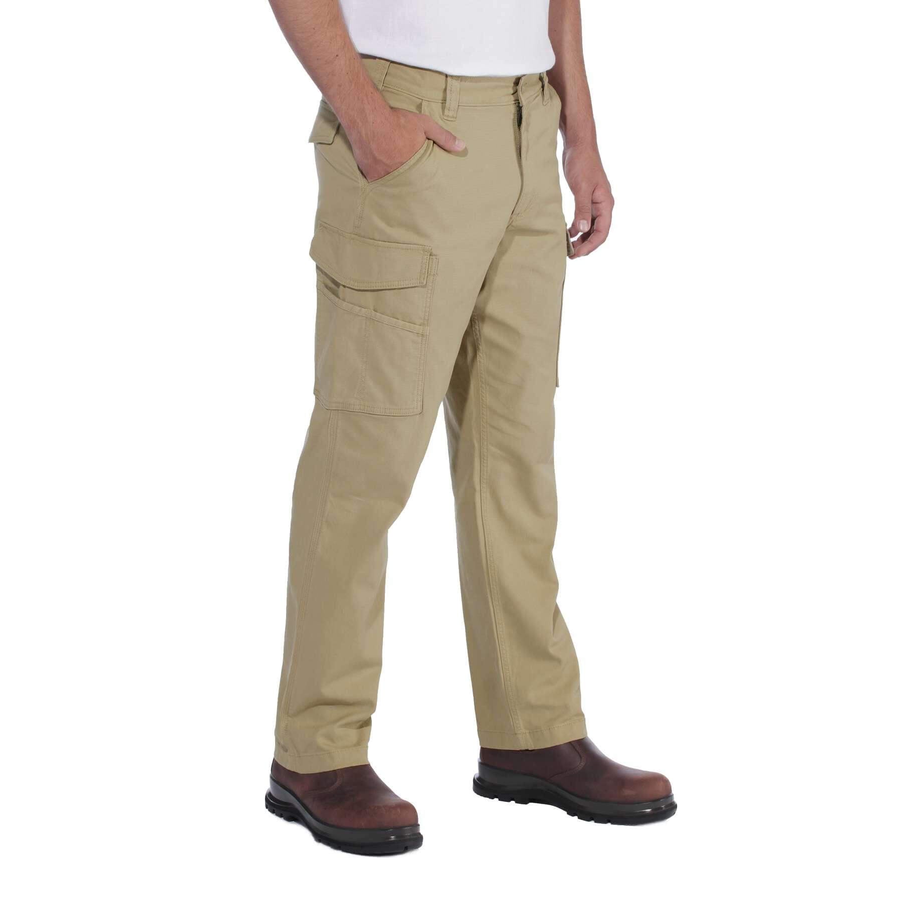 CHT Rugged Flex Relaxed Fit Stretch Canvas Rigby Cargo Trousers 103574