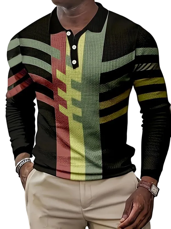 Men's Fashion Casual Sports Polo Shirt