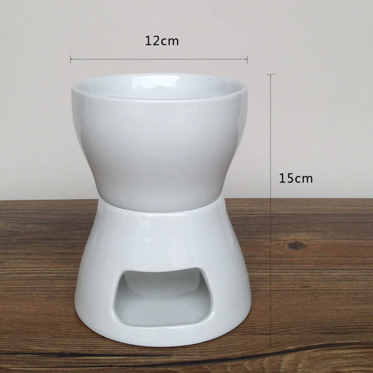 Kitchen Appliances: Small Porcelain Fondue Pot