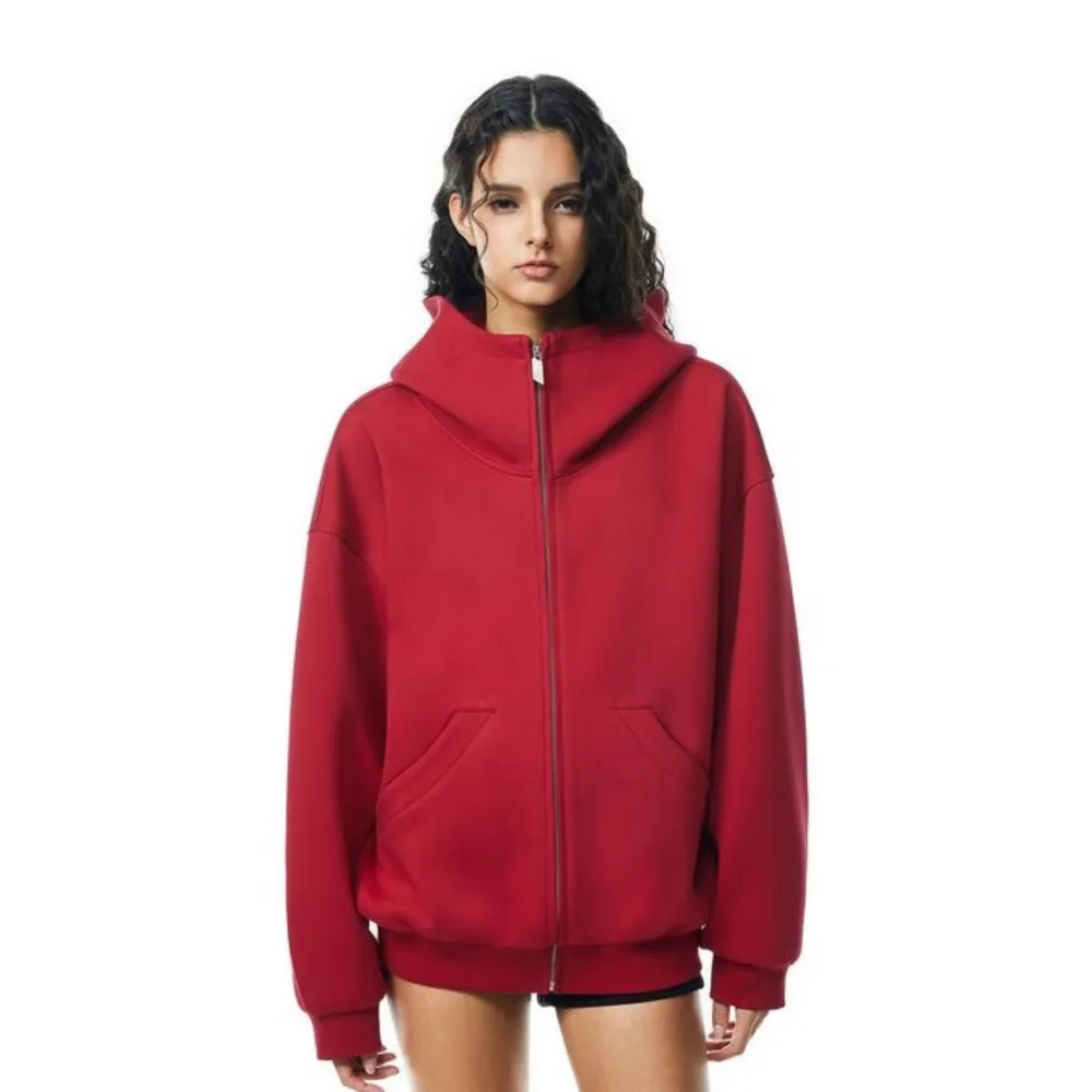 Women's Oversized Zip-Up Hoodie