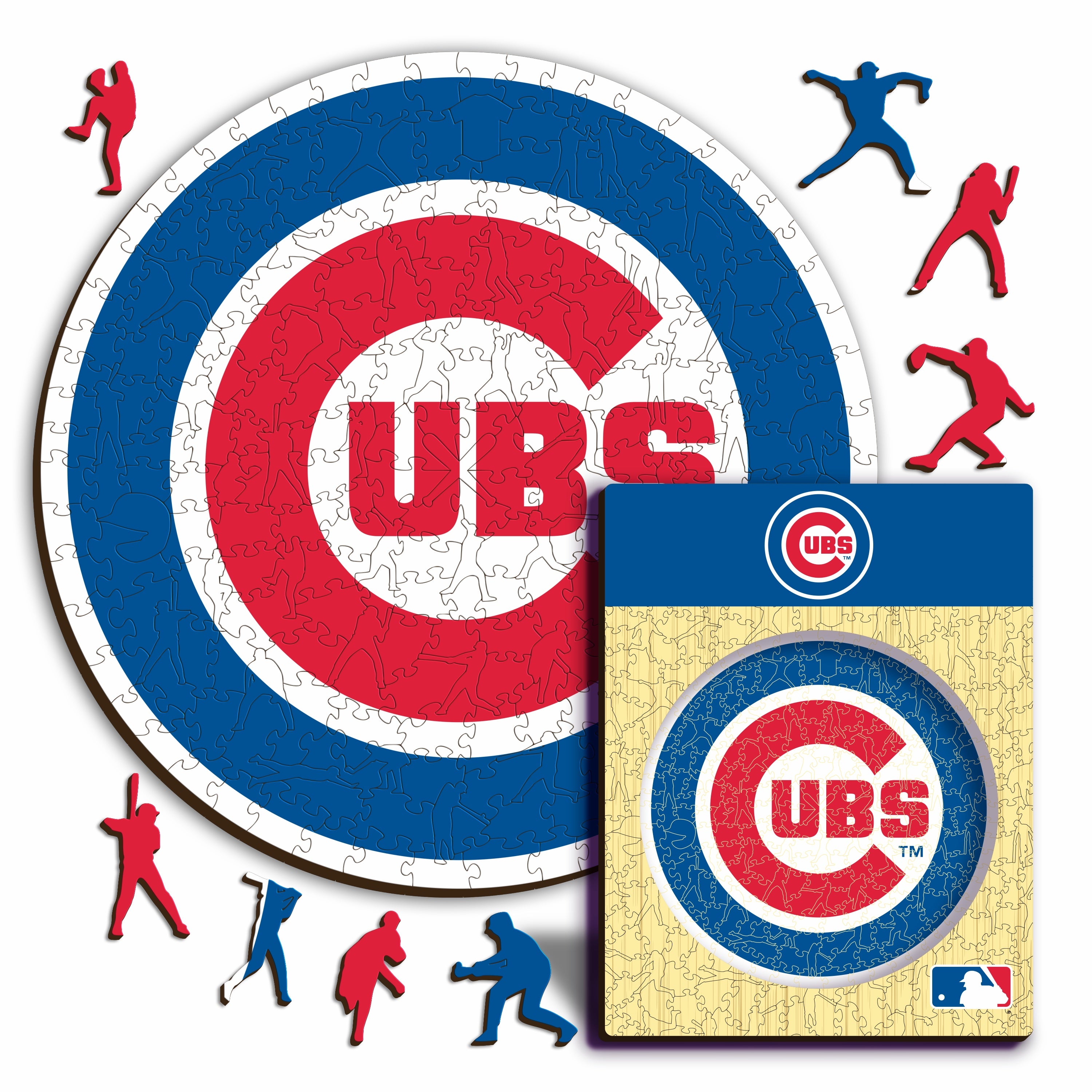 Chicago Cubs™ - Wooden Puzzle