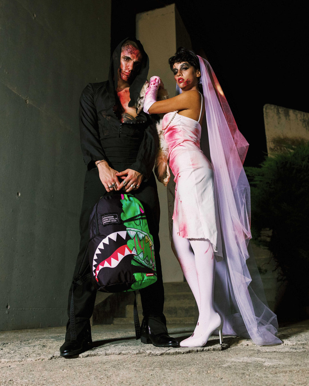 ZOMBIE OOZE SHARK CENTRAL BACKPACK