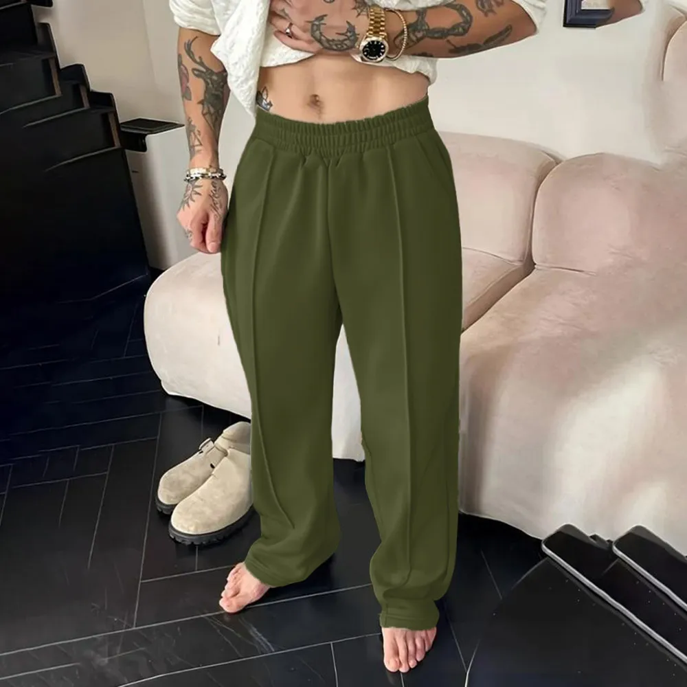 Men's and Women's Casual Street Style Joggers, High-Street Hip-Hop Design, Comfortable All-Season Pants for Daily Wear