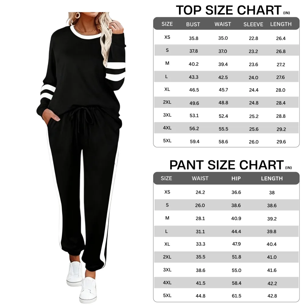 Women 2 Piece Outfits Sweat