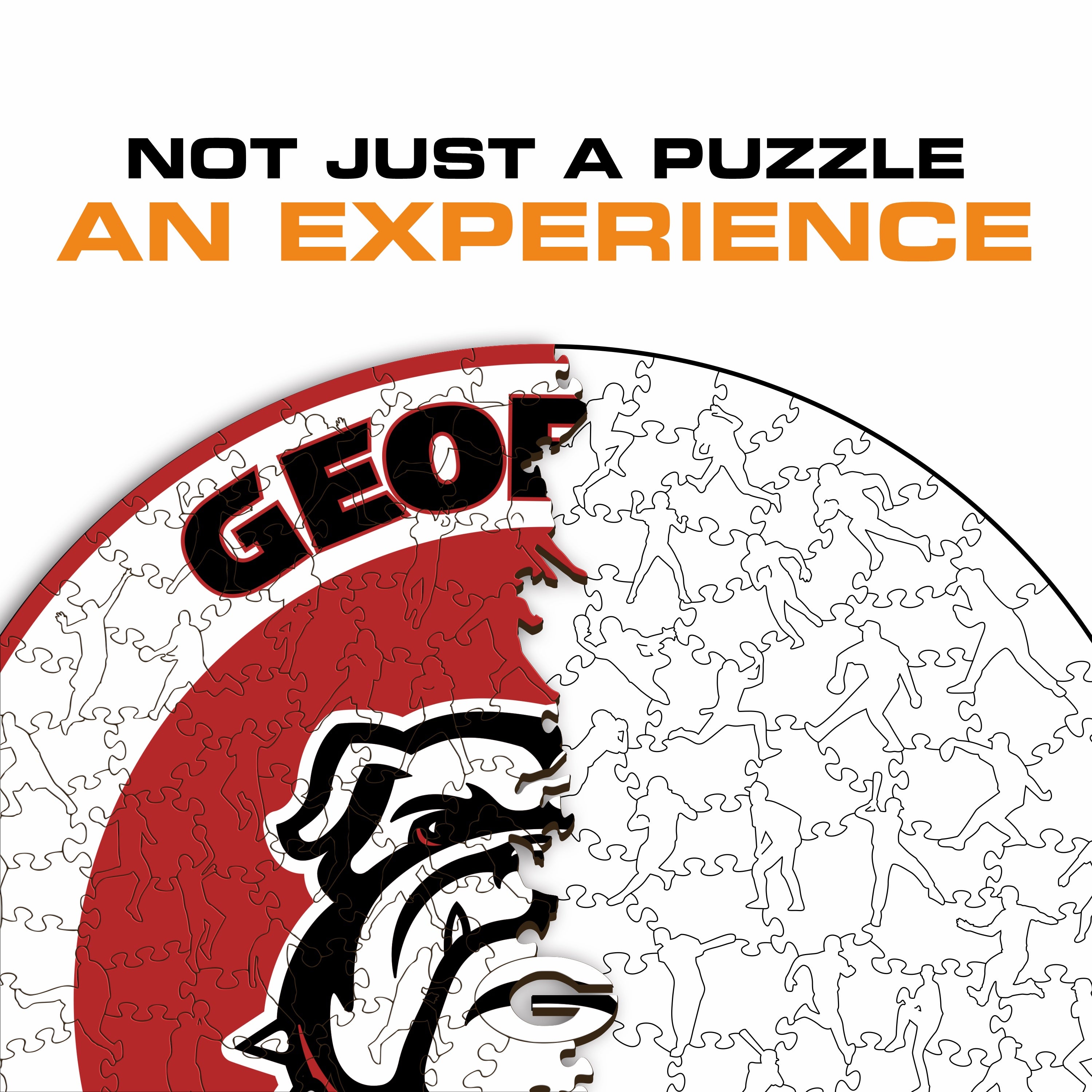 University of Georgia - Wooden Puzzle
