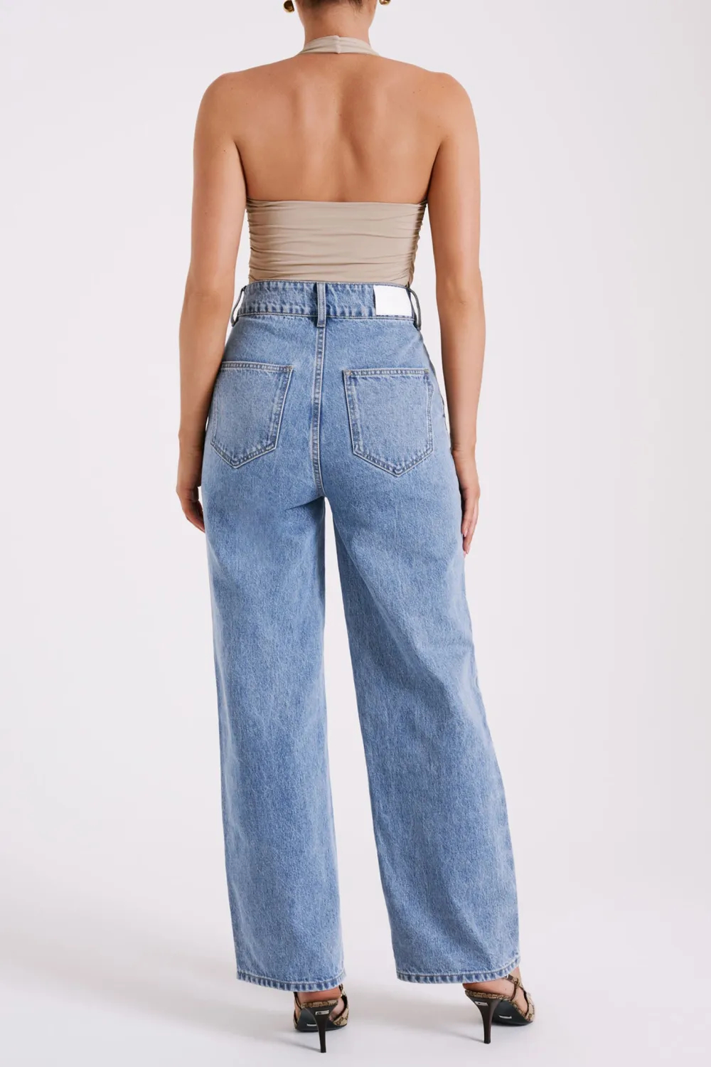 Recycled Nylon Halter Top